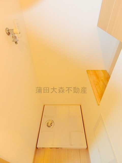 ルーブル仲六郷壱番館の設備|洗濯機置き場