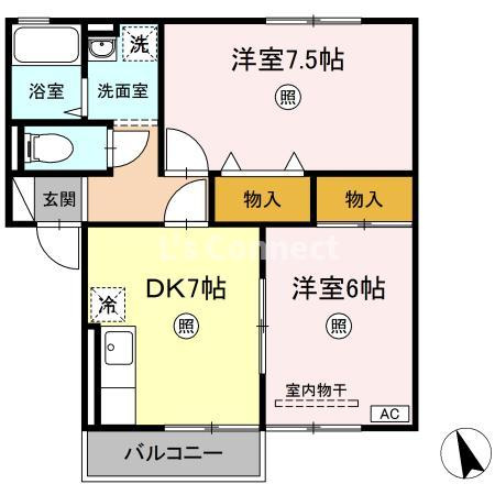 【間取り】 | セジュール加茂