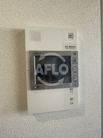 プレサンス西九条シティベイのセキュリティ|プレサンス西九条シティベイ　モニター付きインターホン