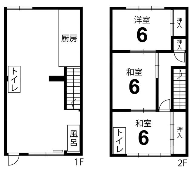 草津市平井１丁目の店舗の間取り