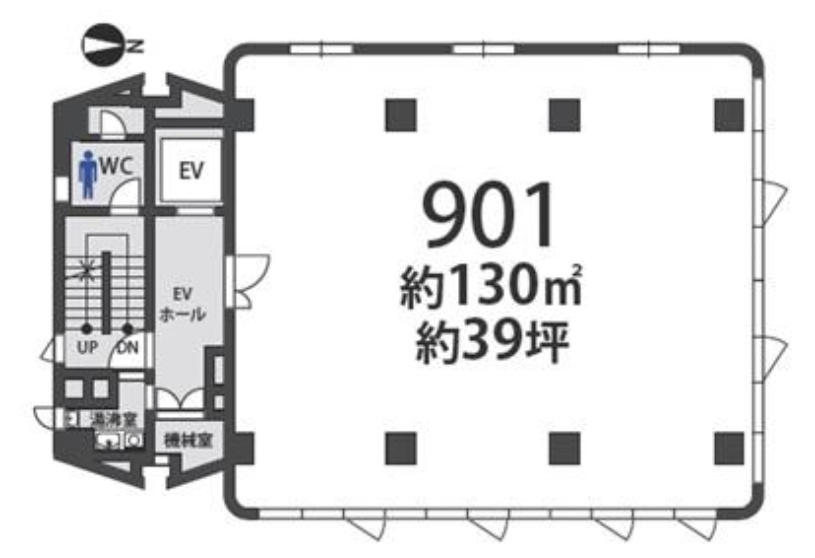 アールビル天神西の間取り