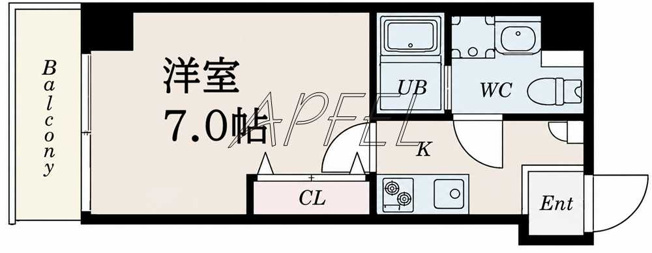 【間取り】 | S-FORT大今里西