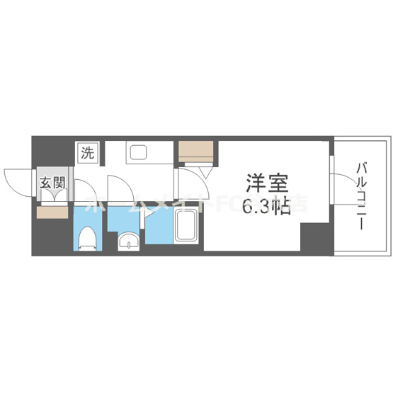 【間取り】 | アドバンス大阪メルディア