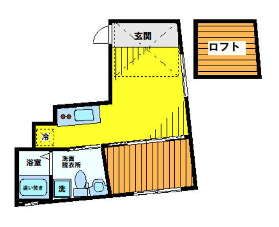 【間取り】 | フォルトゥーナ初台