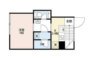 北沢4ビルの間取り