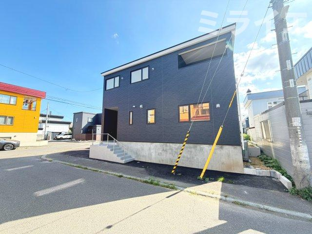【新築戸建】札幌市北区新琴似5条16丁目2棟の外観|【仲介手数料無料】【価格相談可能】【内覧可能】です。