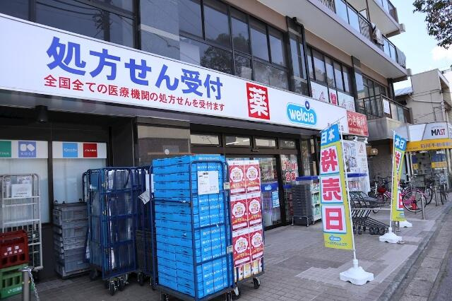 グランディール（松戸）の周辺|ウェルシア　馬橋駅西…まで385m