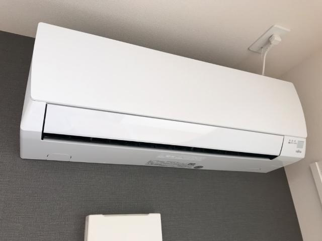 仮）港区東茶屋新築アパートの設備|エアコン（イメージ）