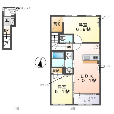 ヴァンベールの間取り