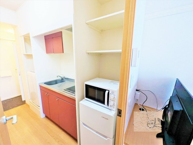 レオパレスヒルズハイネのキッチン|設備・使用は号室により異なる為、現況を優先致します。