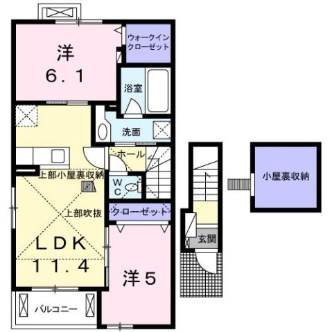 エアリーヴィッツの間取り