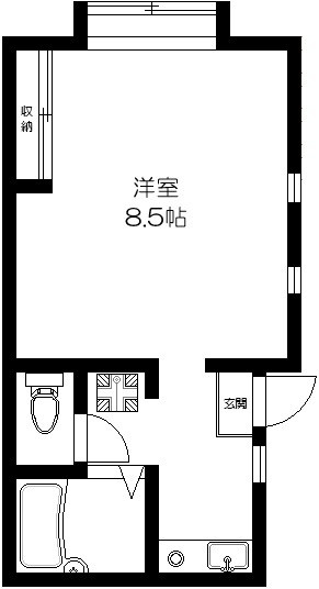 ビリィーメンハイムの間取り