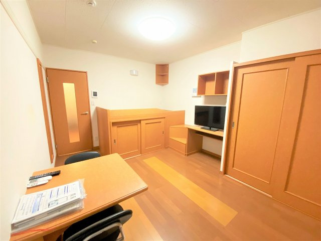 レオパレス桜町の居間・リビング|設備・仕様は号室により異なる為、現況を優先致します。