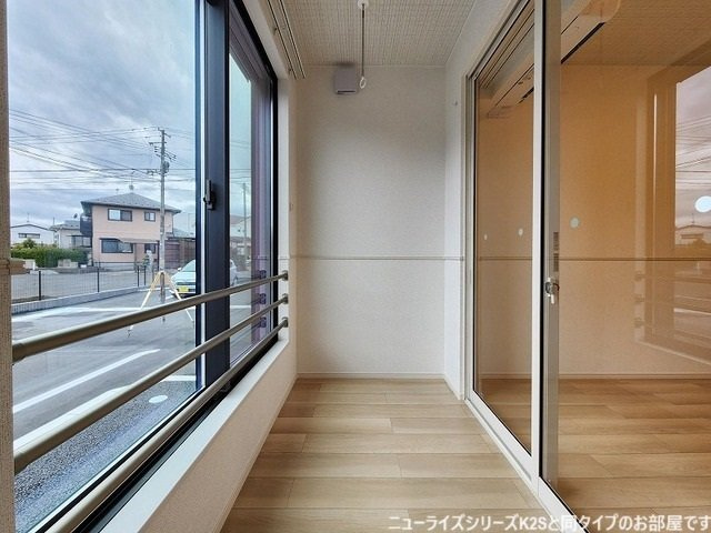 ラ　フルール　麓　壱番館の玄関