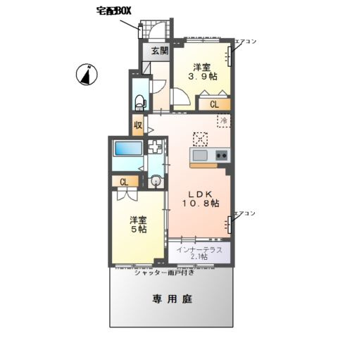 ヴァンベールの間取り