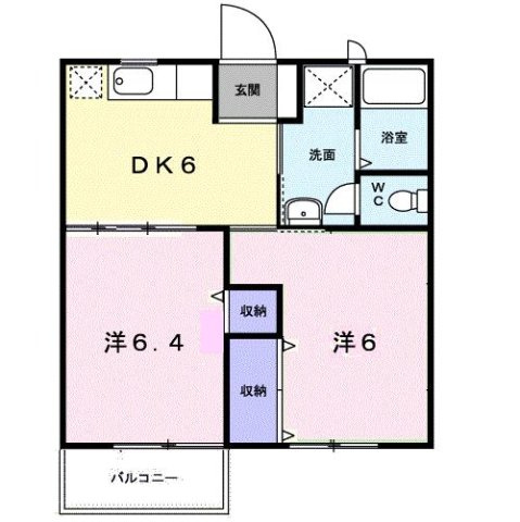 サン・ミニオンの間取り