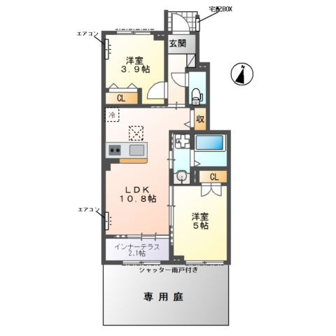 ヴァンベールの間取り