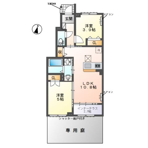 ヴァンベールの間取り