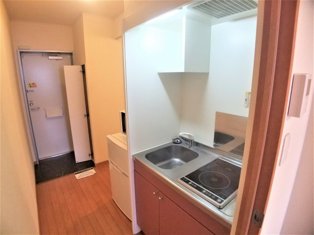 レオパレス浜川田のその他|リビング側から見た玄関