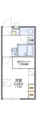 レオパレスＣａｌｅｎｄｕｌａの間取り