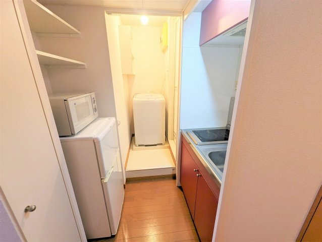 レオパレスアウルⅡのキッチン|設備仕様は号室により異なる為、現況を優先します。