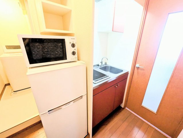 レオパレス夢見のキッチン|設備仕様は号室により異なる為、現況を優先します。