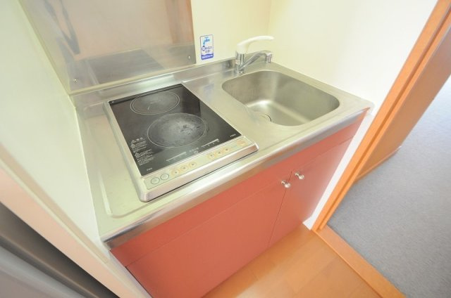 レオパレス宮崎神宮のキッチン|設備・使用は号室により異なる為、現況を優先致します。