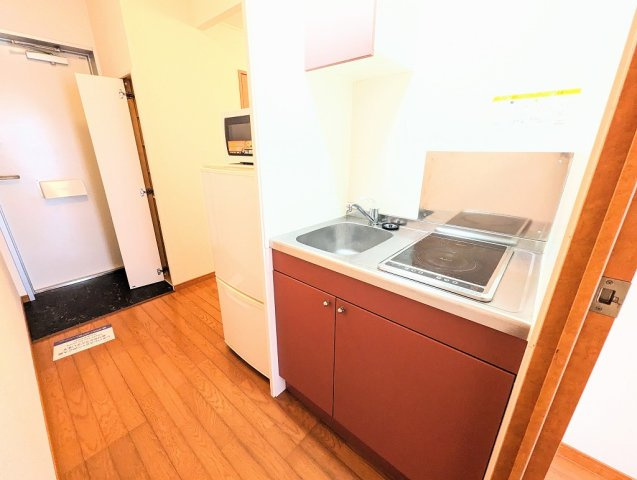 レオパレスみらいのキッチン|設備・仕様は号室により異なる為、現況を優先致します。