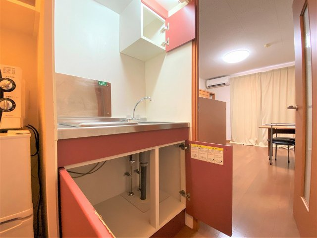 レオパレスめぐみのキッチン|設備・仕様は号室により異なる為、現況を優先致します。