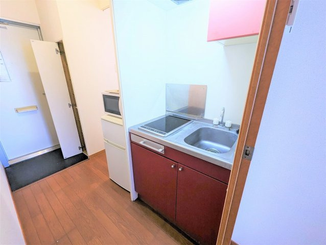 レオパレスひかる２１のキッチン|設備仕様は号室により異なる為、現況を優先致します。