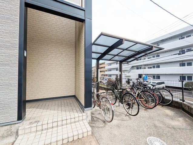 レオパレスみらいのその他|自転車置き場