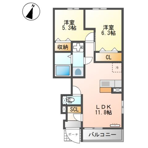 Gran　Chestaの間取り