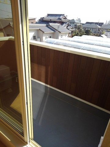 スカイスター南宮Ａのバルコニー
