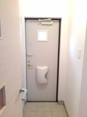 ソレイユの玄関
