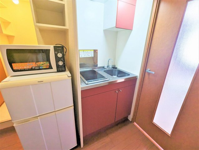 レオパレス若葉のキッチン|設備仕様は号室により異なる為、現況を優先致します。
