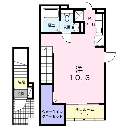 ヴォルフの間取り