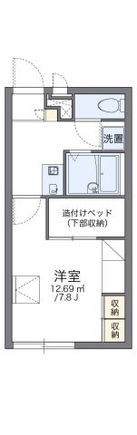レオパレスソレーユの間取り
