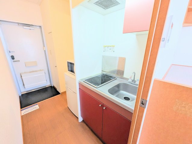 レオパレス源藤のキッチン|設備・仕様は号室により異なる為、現況を優先致します。