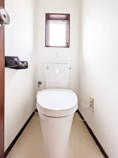各階に暖房機能付きのトイレ