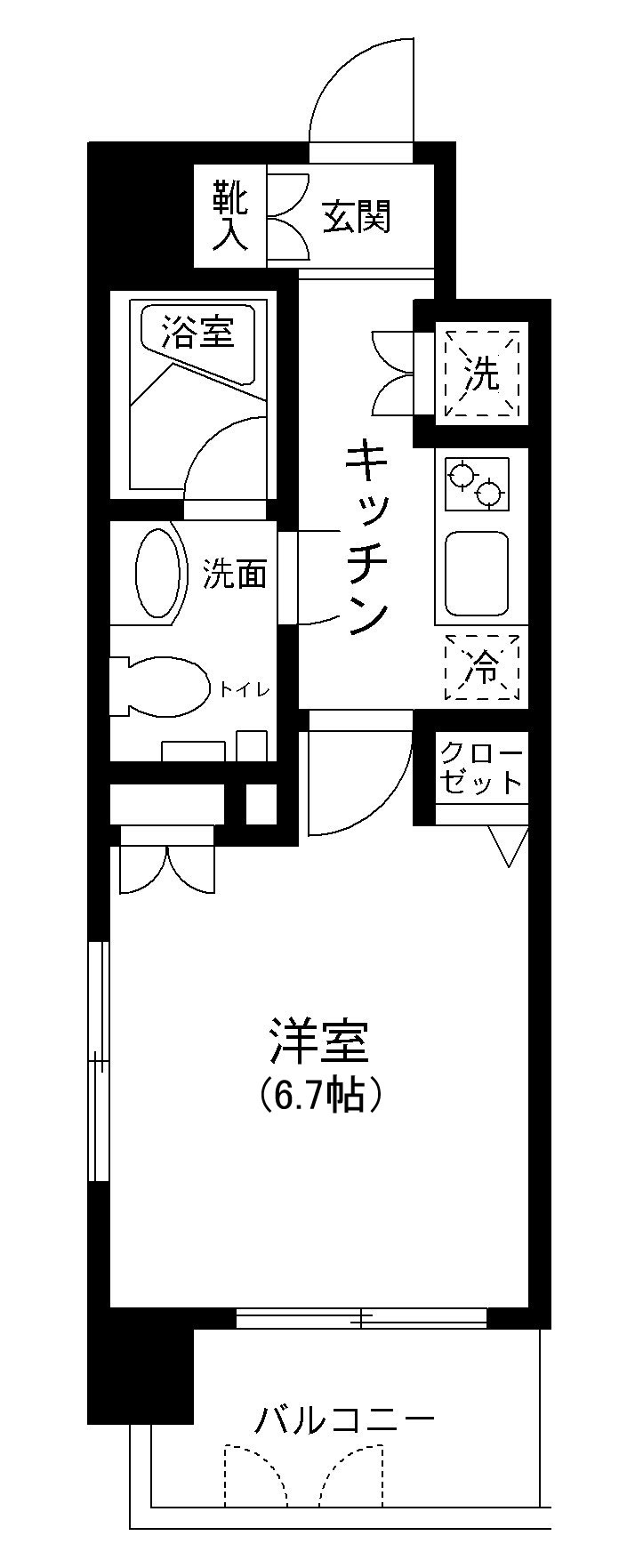 プライムアーバン田町の間取り|★間取り図★