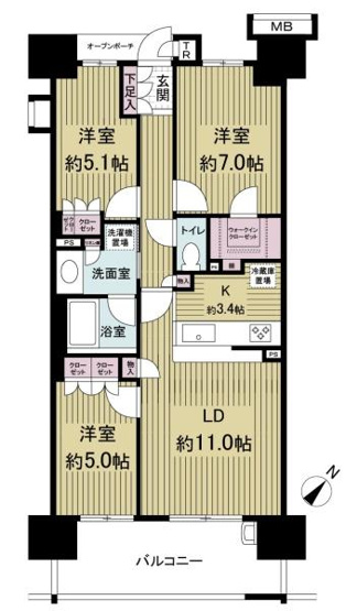 【間取り】