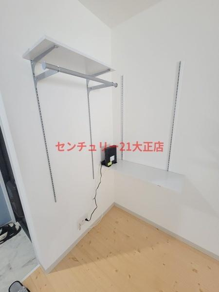 ポートワンの収納|吊り棚