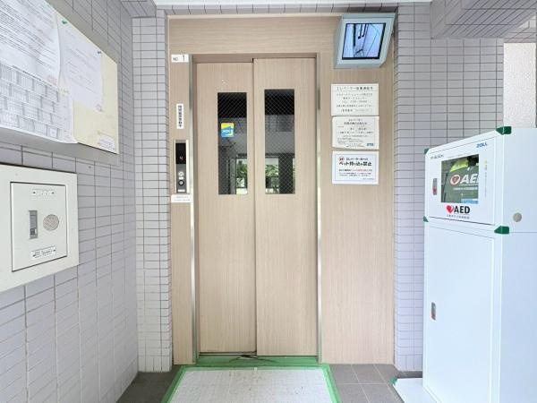 長峰杜の3番街１号棟のその他共用部分|エレベーター有です！荷物があっても安心ですね♪