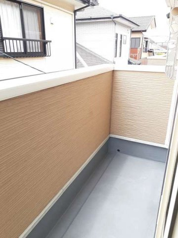 デスパシオ　カーサＢ棟のバルコニー