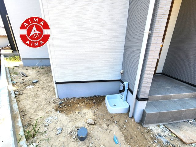 福津市花見の里3丁目第5-2棟（1号棟）の庭|お庭で自由な時間を過ごせます。