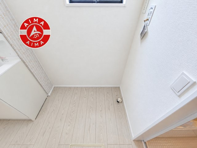 福津市花見の里3丁目第5-2棟（1号棟）のランドリースペース|ランドリースペースとなります。広々して有効的にご使用できます。