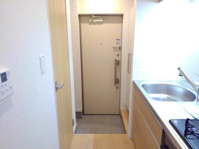 グランディールの玄関