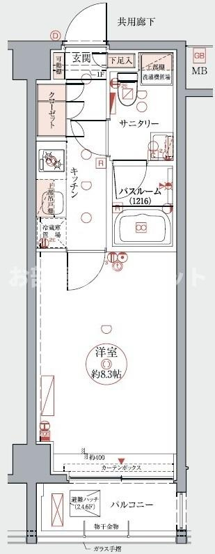 クレヴィスタ大森西【おとり物件なし】#学生・社会人にオススメ！初期費用分割払いOK！の間取り