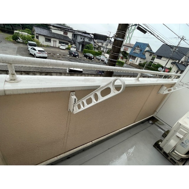 フロンティアⅠＣ棟のバルコニー