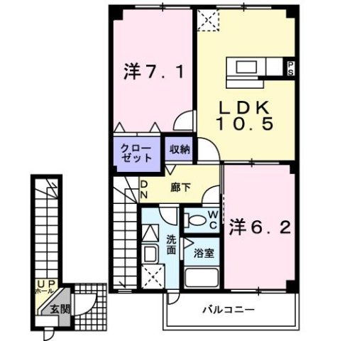【間取り】 | シャン・ド・フルール